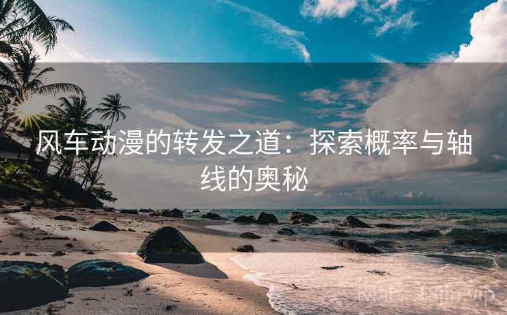 风车动漫的转发之道：探索概率与轴线的奥秘