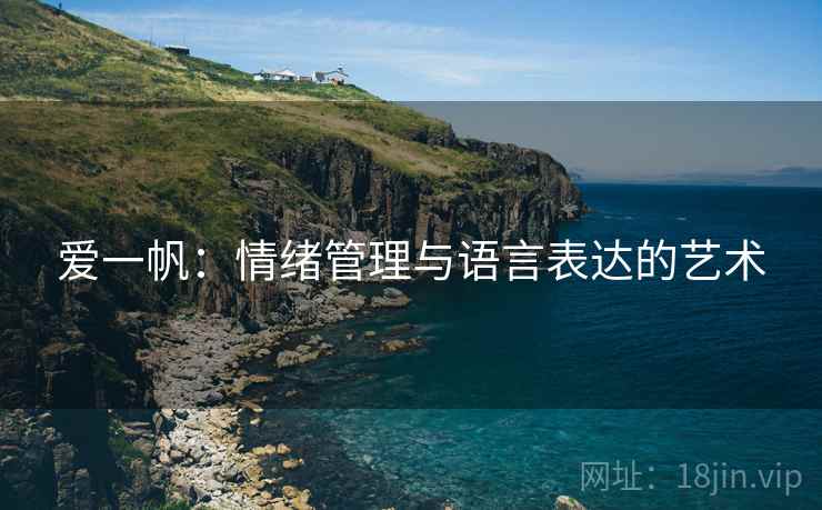 爱一帆：情绪管理与语言表达的艺术